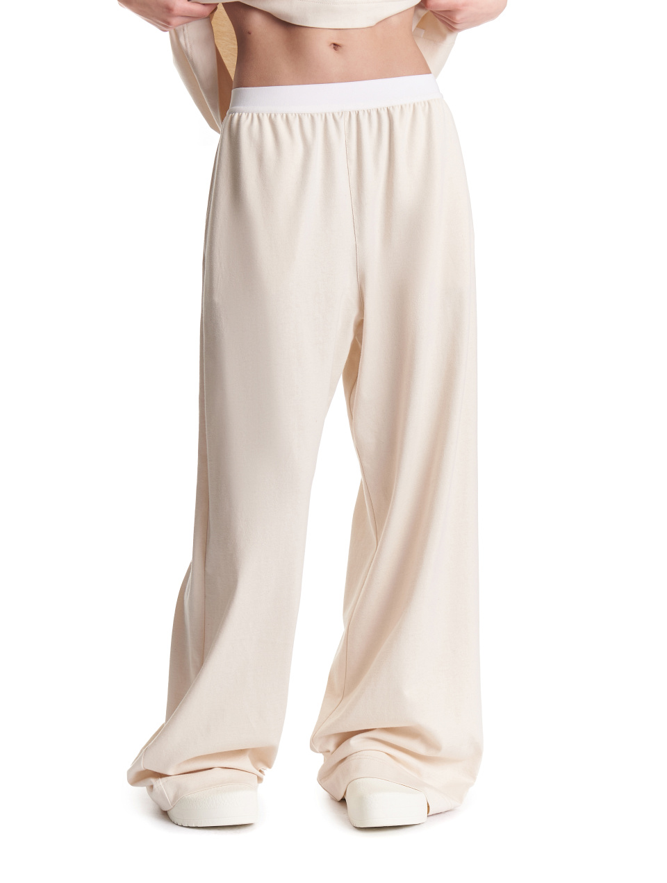 Трикотажные брюки на резинке, фото 1