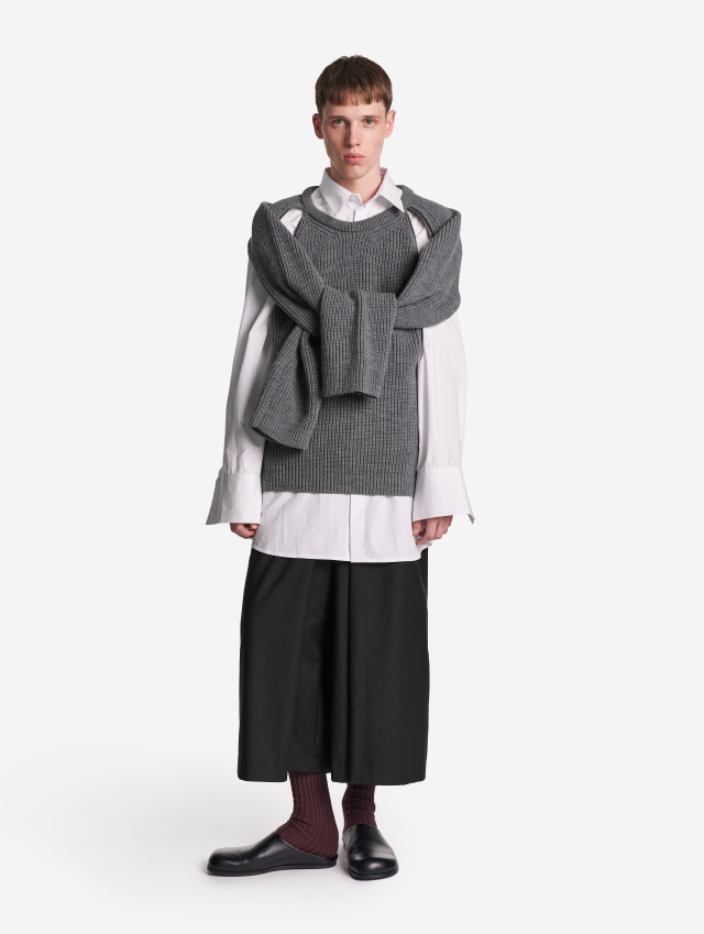 Рубашка из хлопка с экстра-манжетом