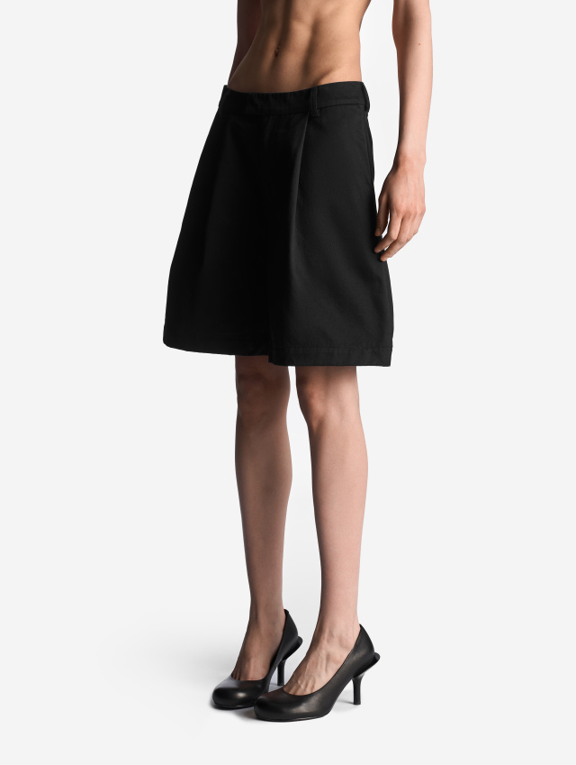 Шорты из саржи