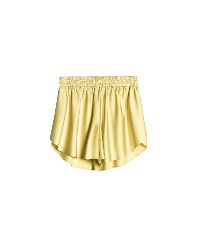 Шорты из сатина