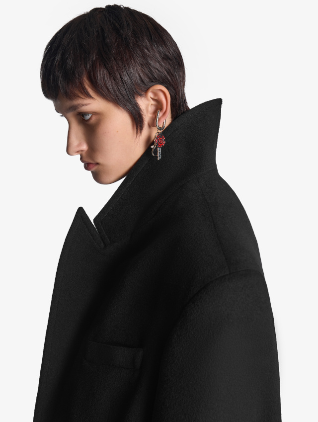 Моносерьга-карабин