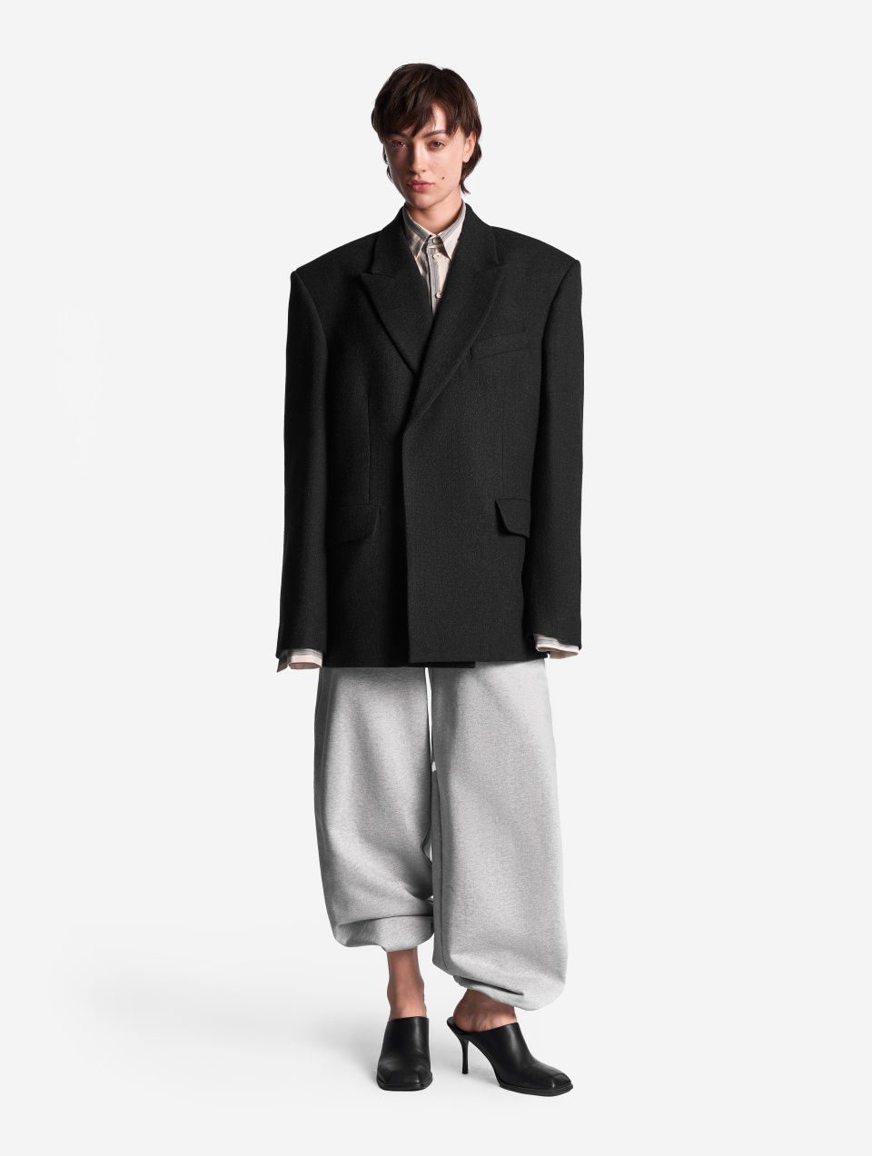 Брюки Baggy из футера, фото 1