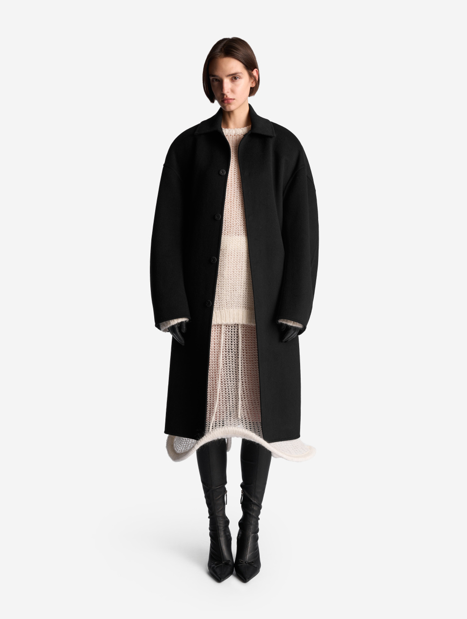 Джемпер из вязаного трикотажа, фото 4