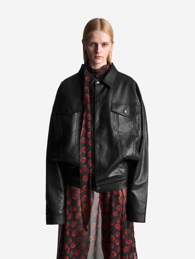 Куртка Type 3 из эко-кожи