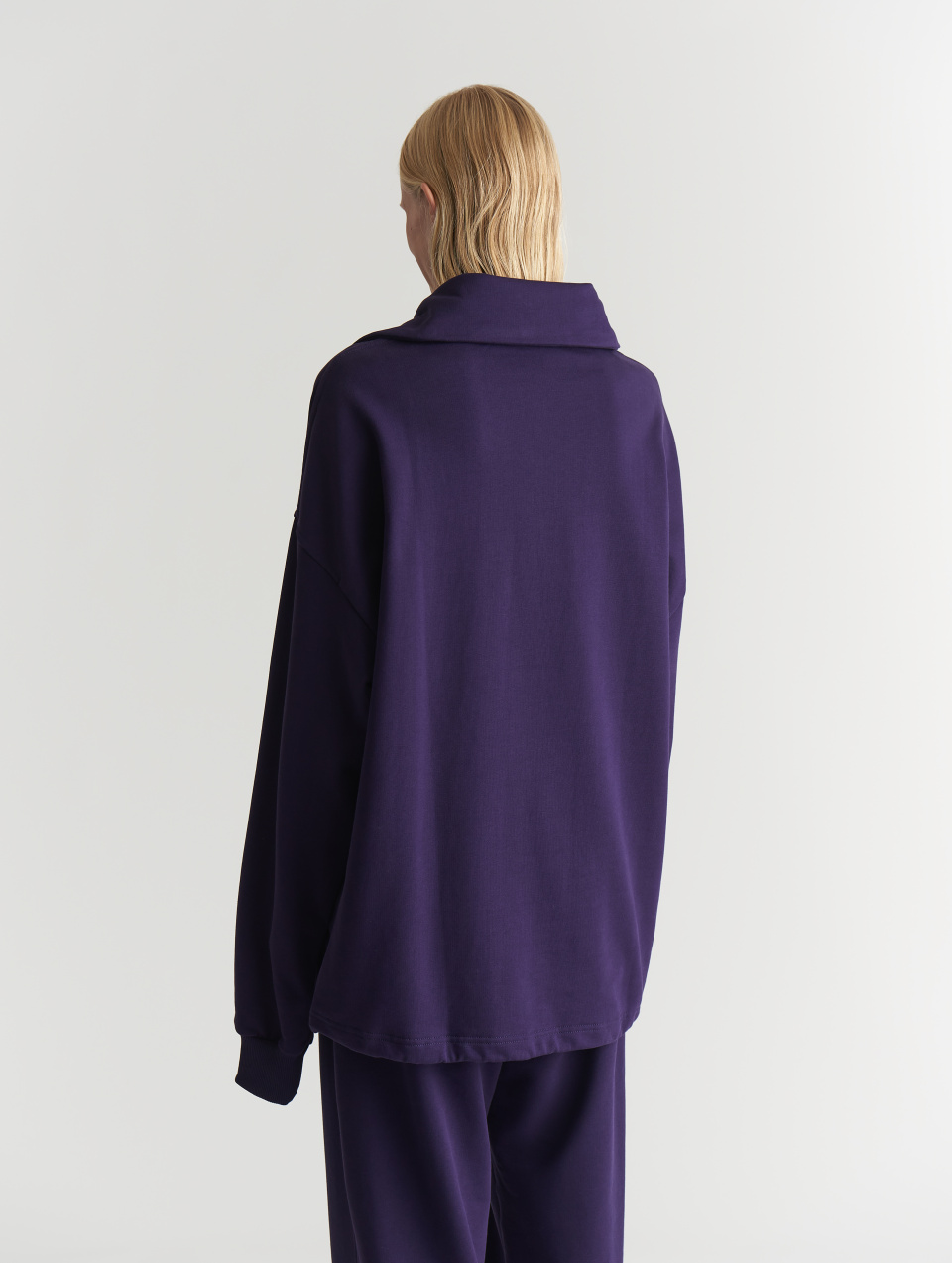 Свитшот с воротником на молнии, фото 5