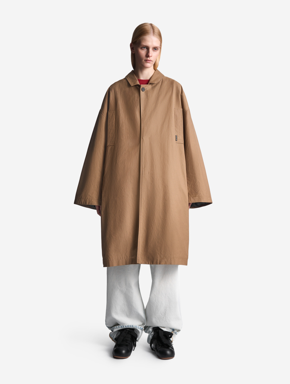 Тренч D-силуэта, фото 4