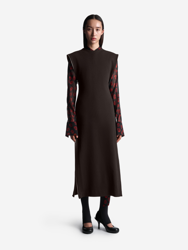 Платье-кофр из кашкорсе