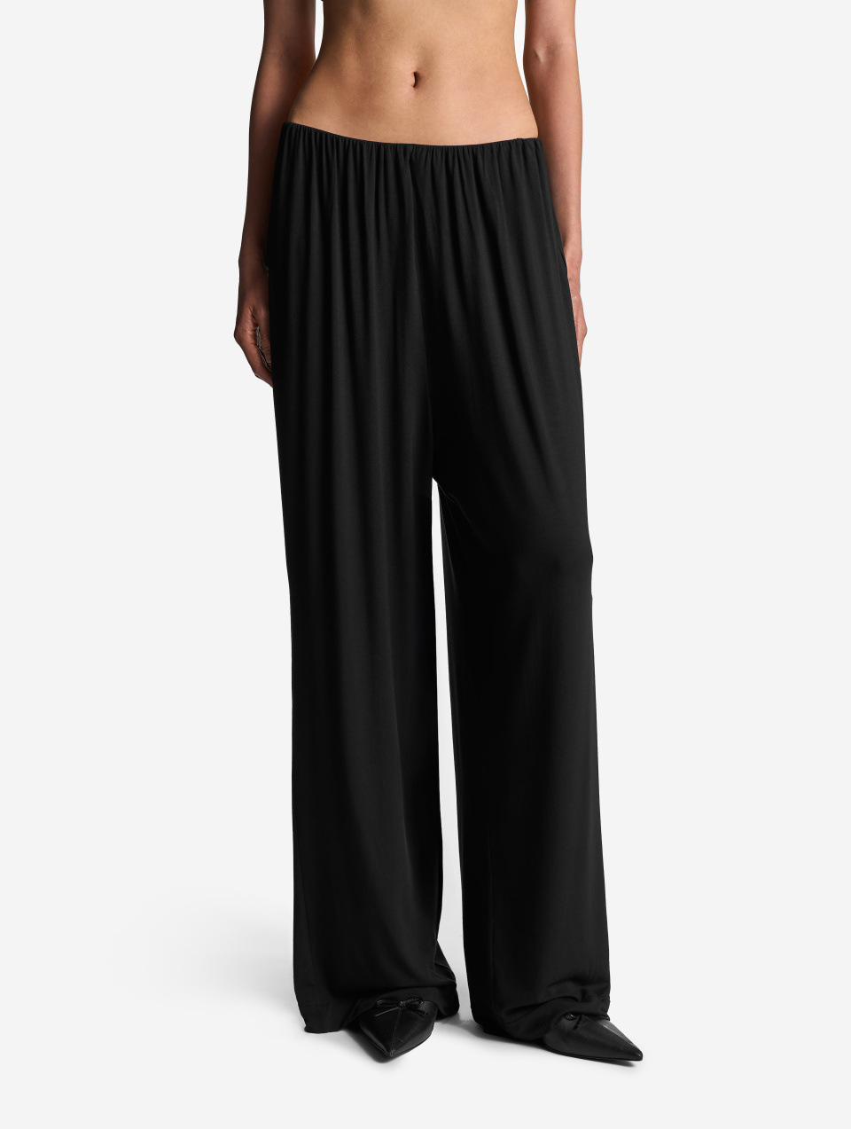 Трикотажные брюки на низкой посадке, фото 1