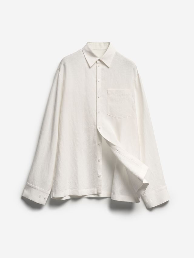 Рубашка Grandpa Fit из тонкого льна