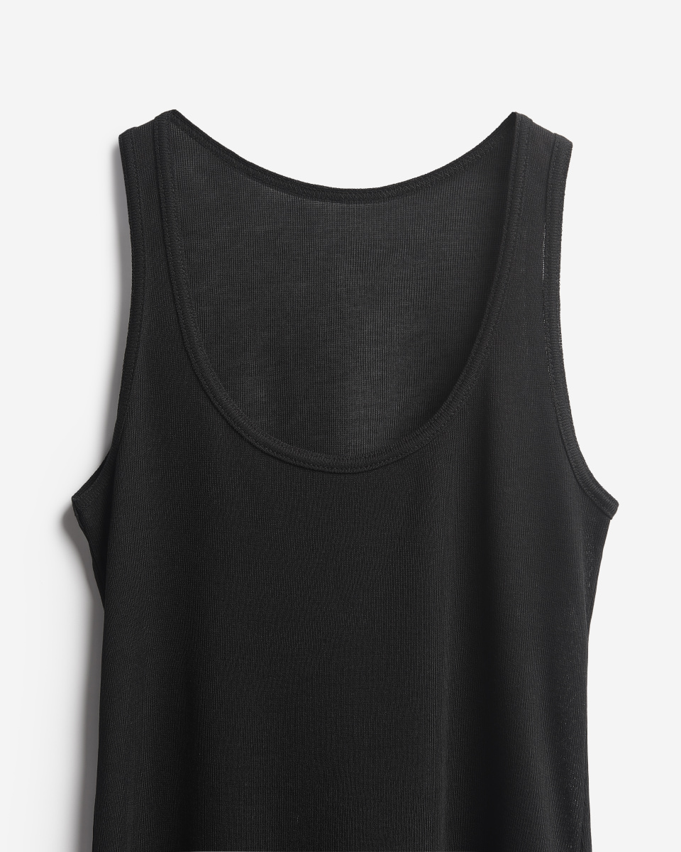 Тонкая трикотажная майка-топ, фото 5