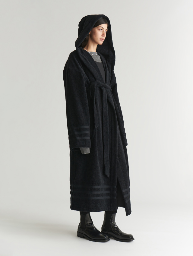 Халат с капюшоном