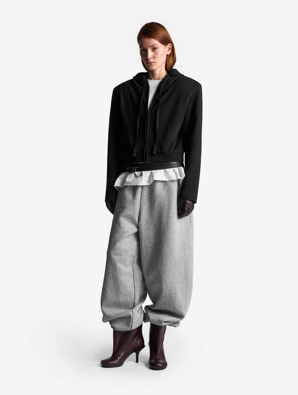 Брюки Baggy из футера, фото 4