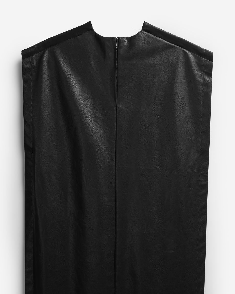 Платье-кофр из эко-кожи, фото 8