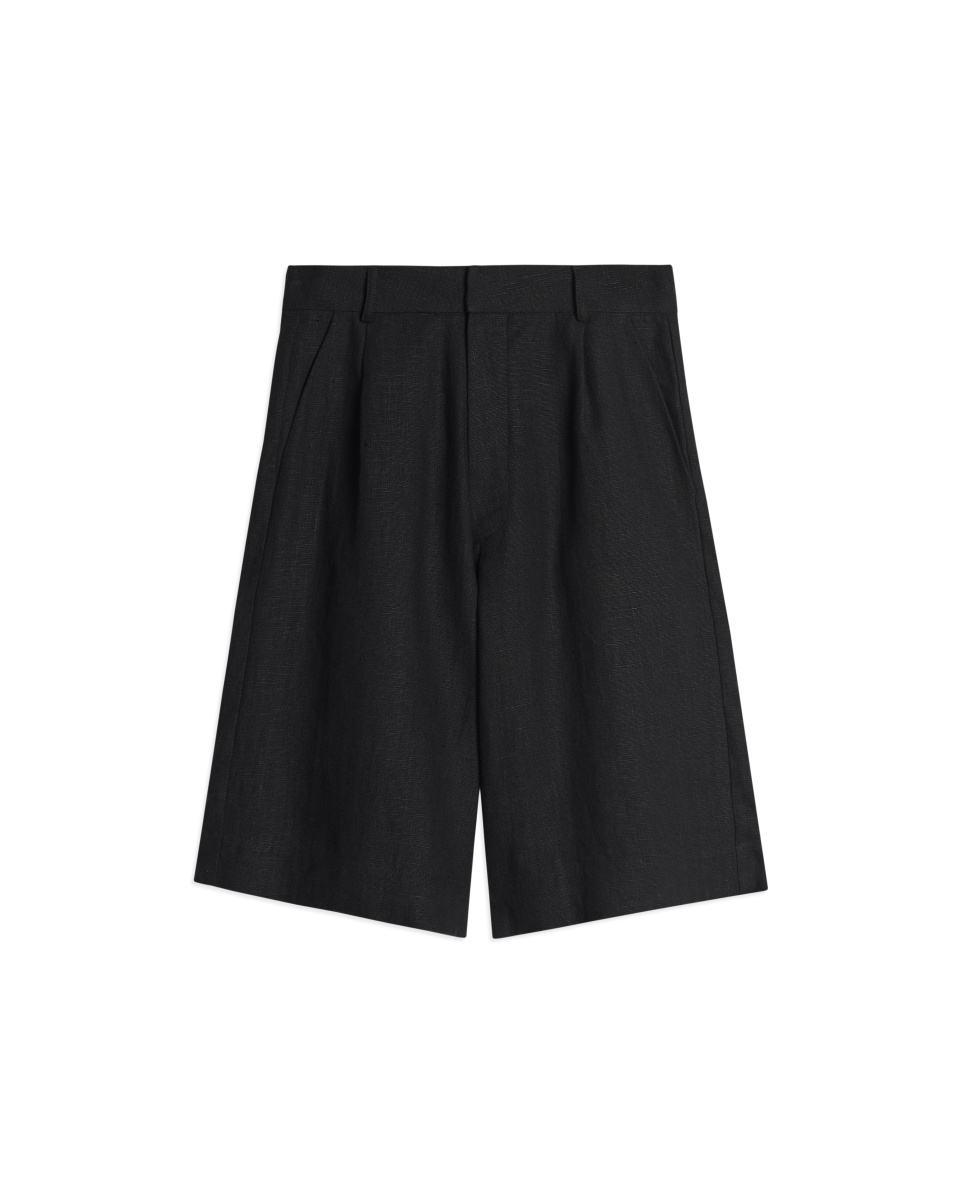 Двухсторонние бермуды изо льна, фото 1