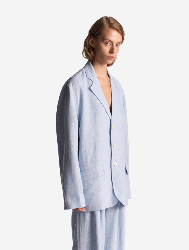Двухсторонний пиджак изо льна