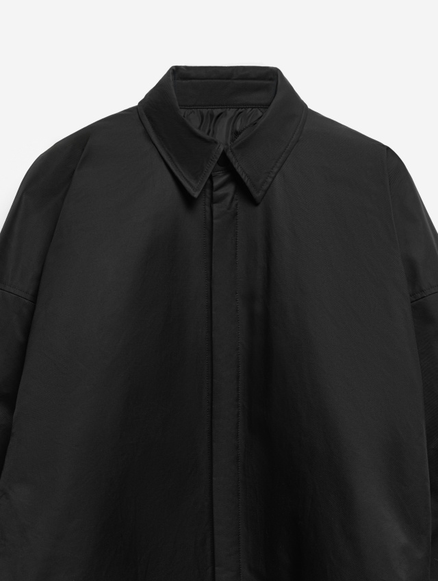 Утепленная хлопковая куртка-рубашка