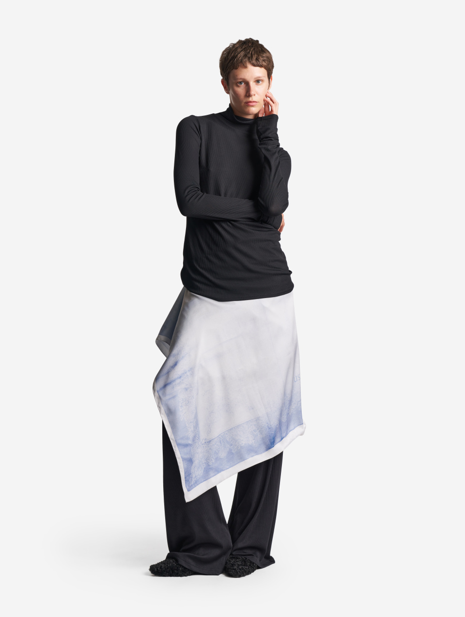 Широкие брюки из лапши , фото 8