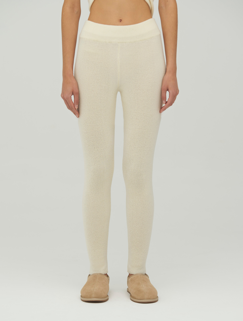 Вязаные леггинсы из эко-шерсти, фото 2