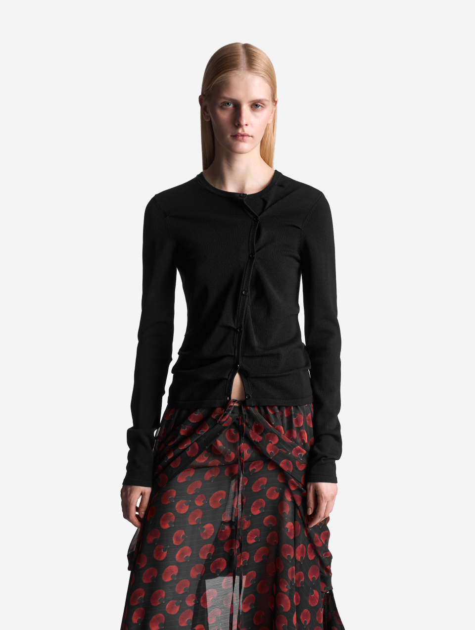 Кардиган Slim Fit с защипами, фото 2