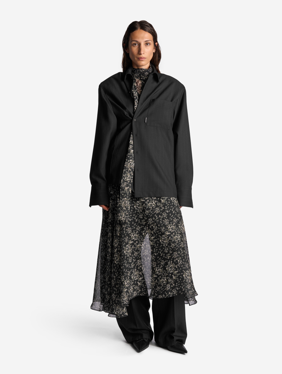 Классические брюки в полоску, фото 10