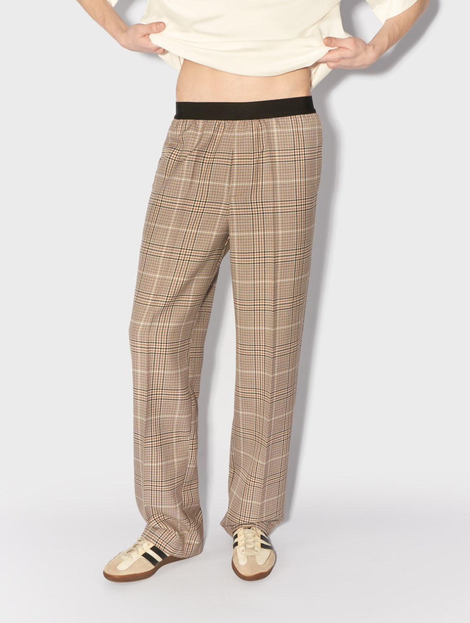 Брюки классические на резинке, фото 4