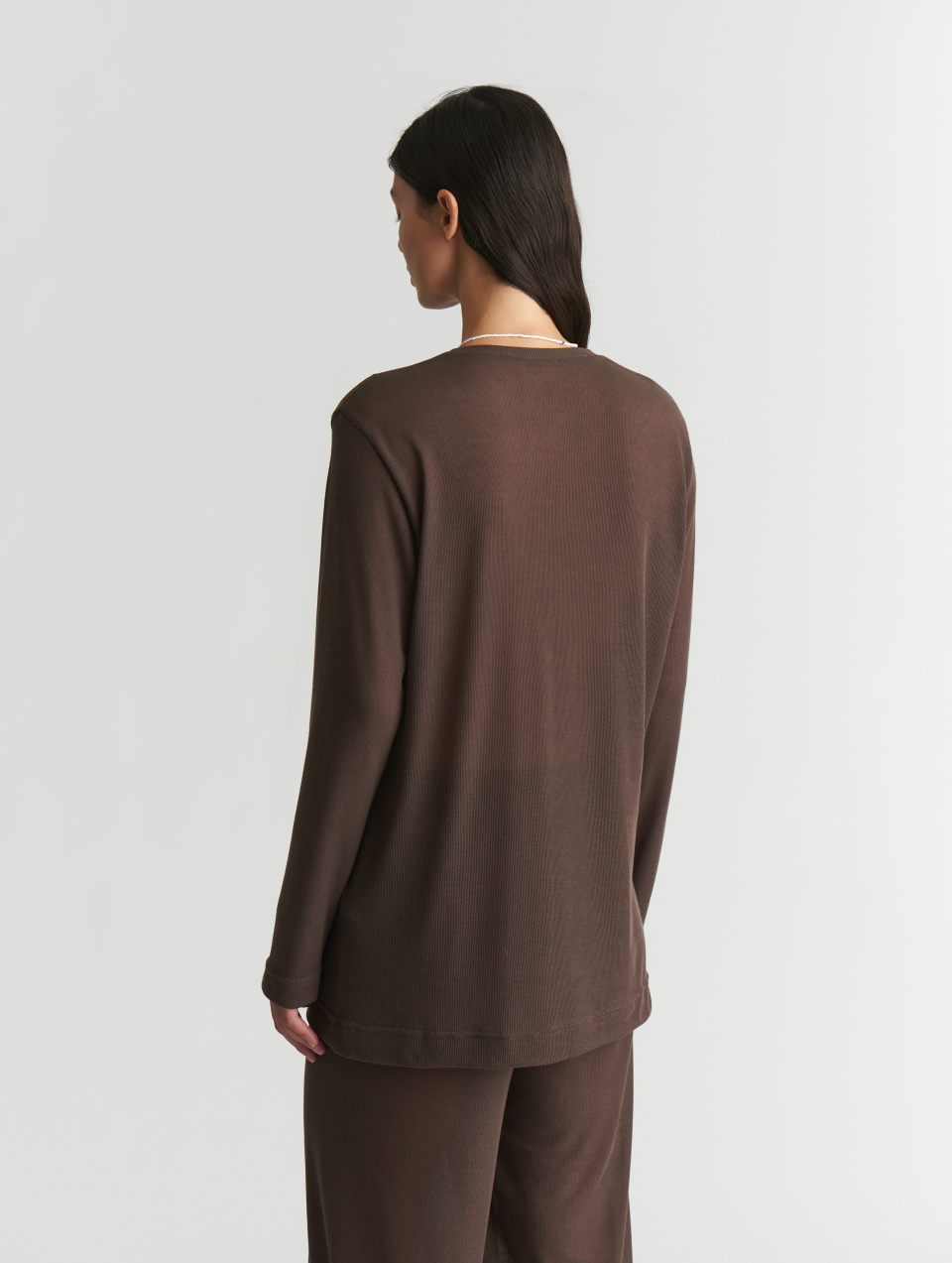 Тонкий трикотажный лонгслив, фото 3