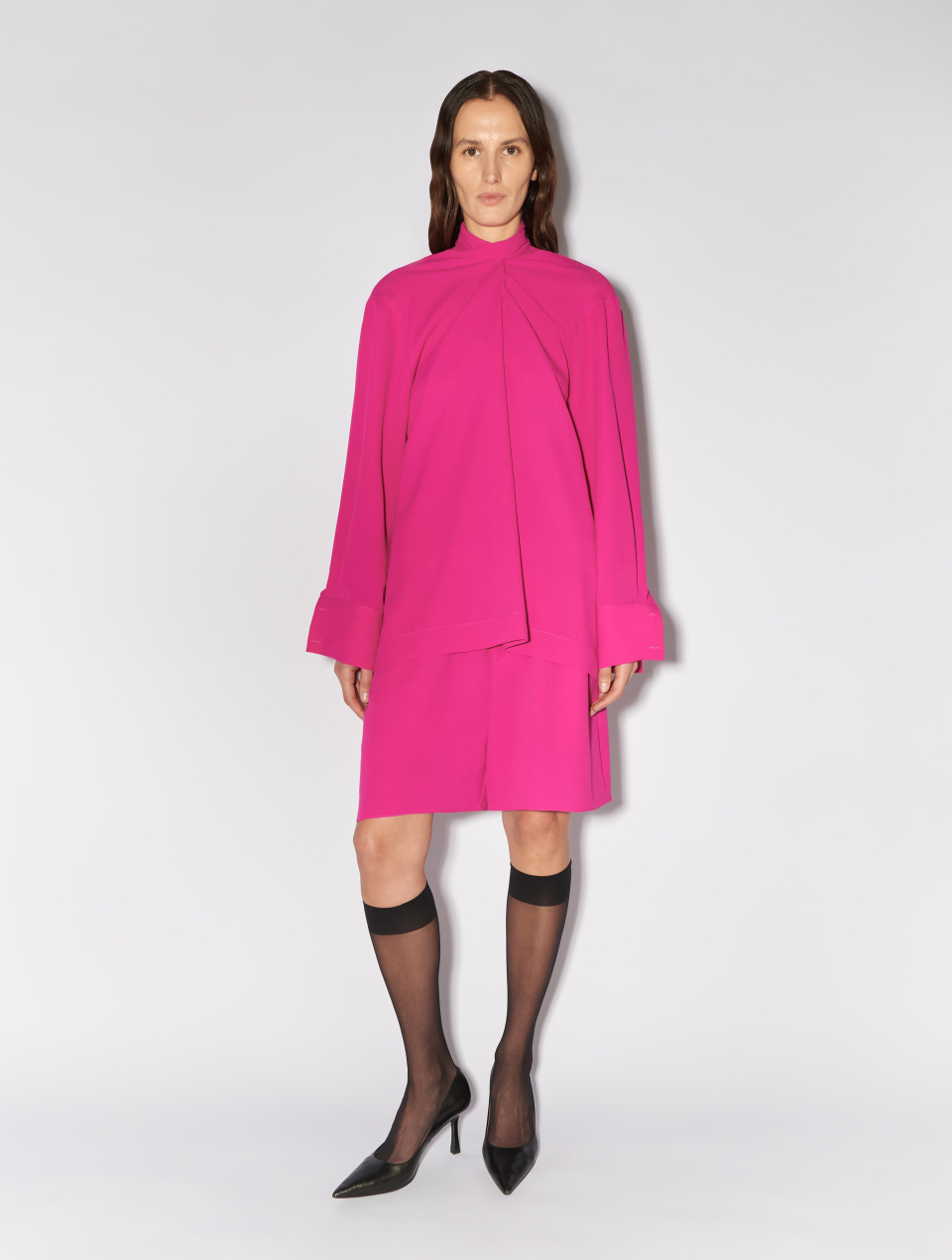 Блузка с лентами из крепа, фото 5