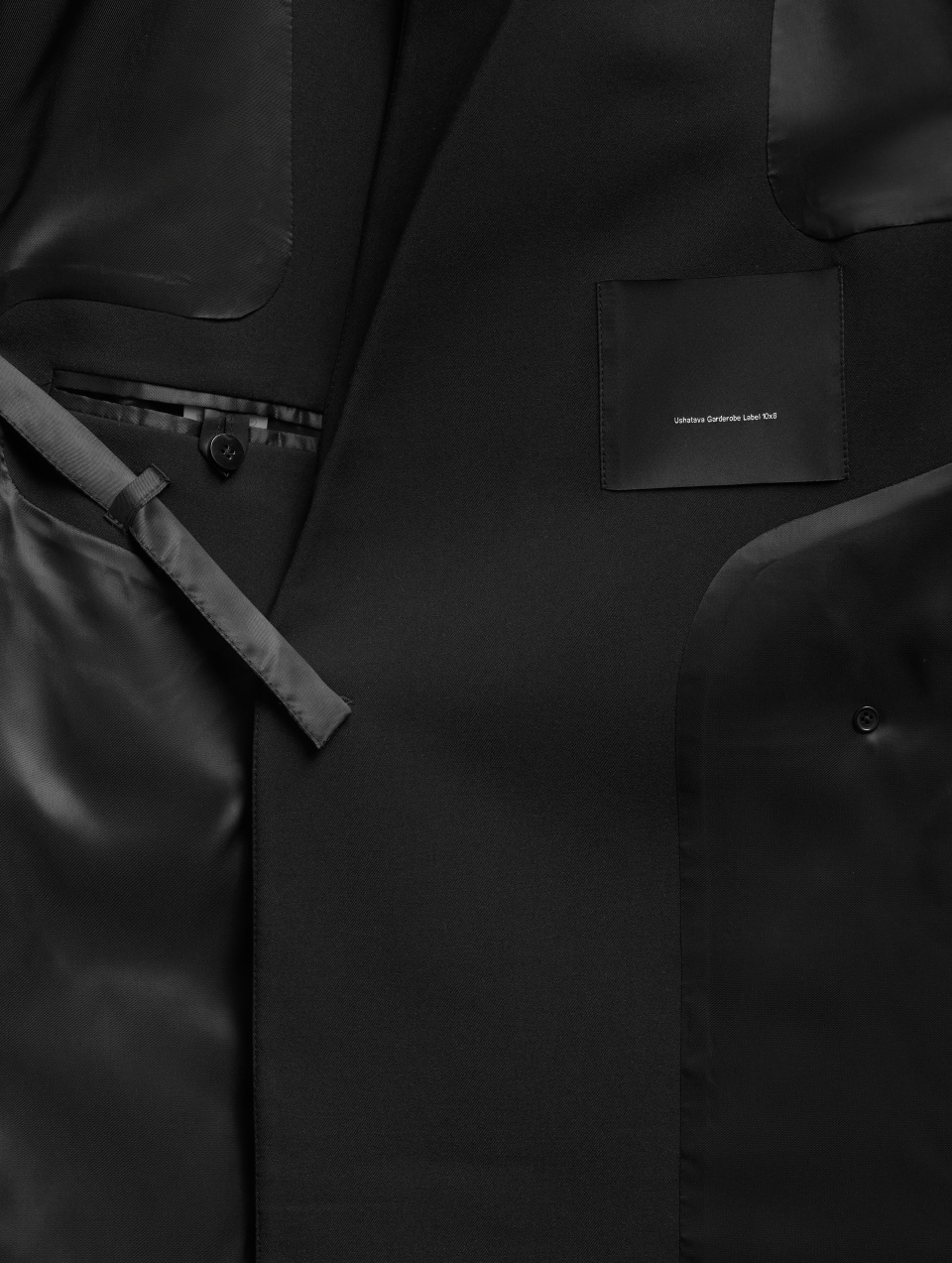 Пиджак-пальто плоского кроя, фото 9