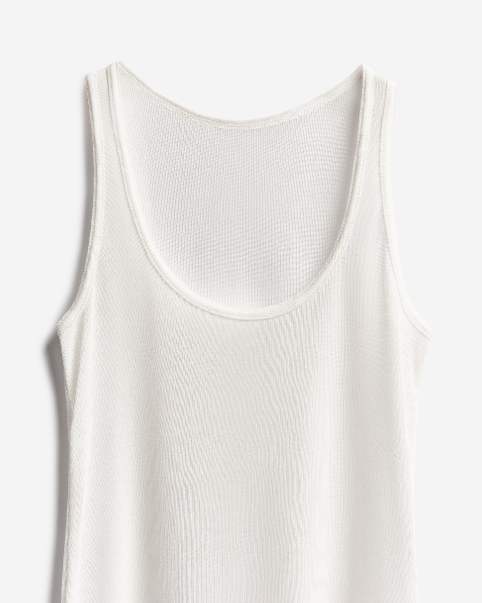 Тонкая трикотажная майка-топ, фото 2