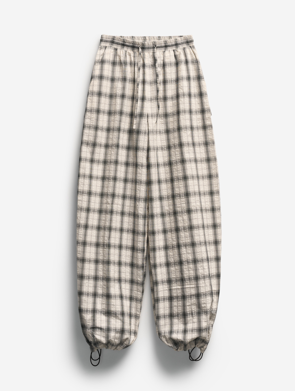 Брюки Baggy из жатого ситца , фото 4