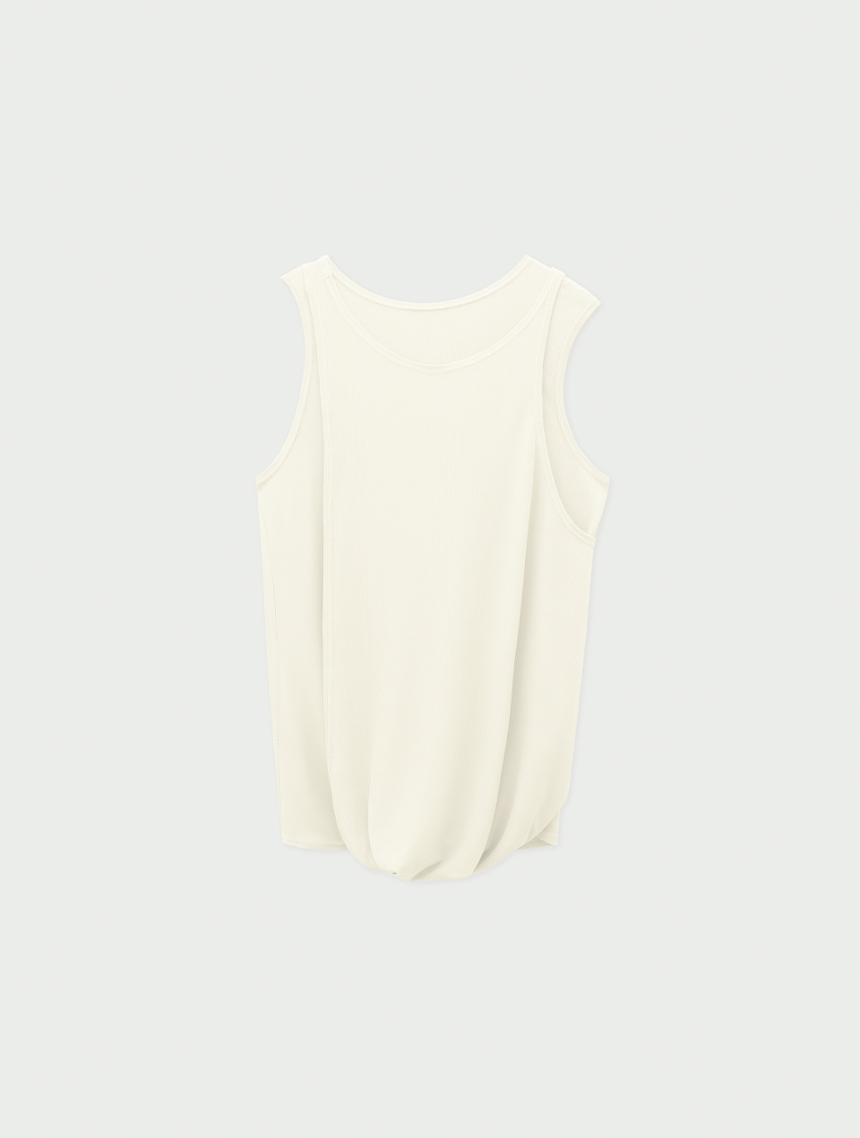 Двойная майка с твистом из лапши, фото 1