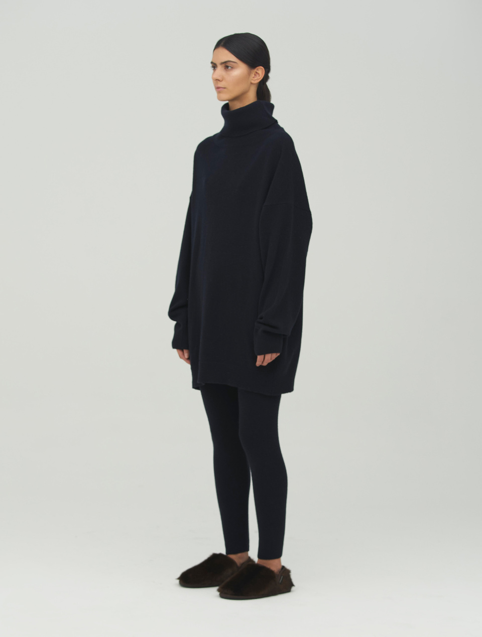 Вязаные леггинсы из эко-шерсти, фото 4