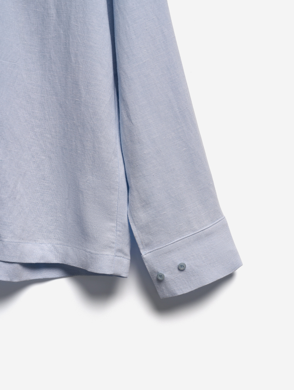 Рубашка Grandpa Fit из тонкого льна, фото 3