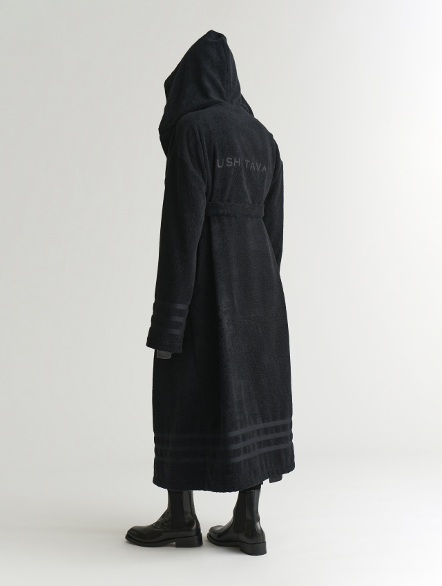 Халат с капюшоном