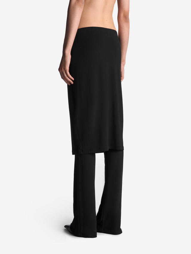 Леггинсы Bootcut с юбкой