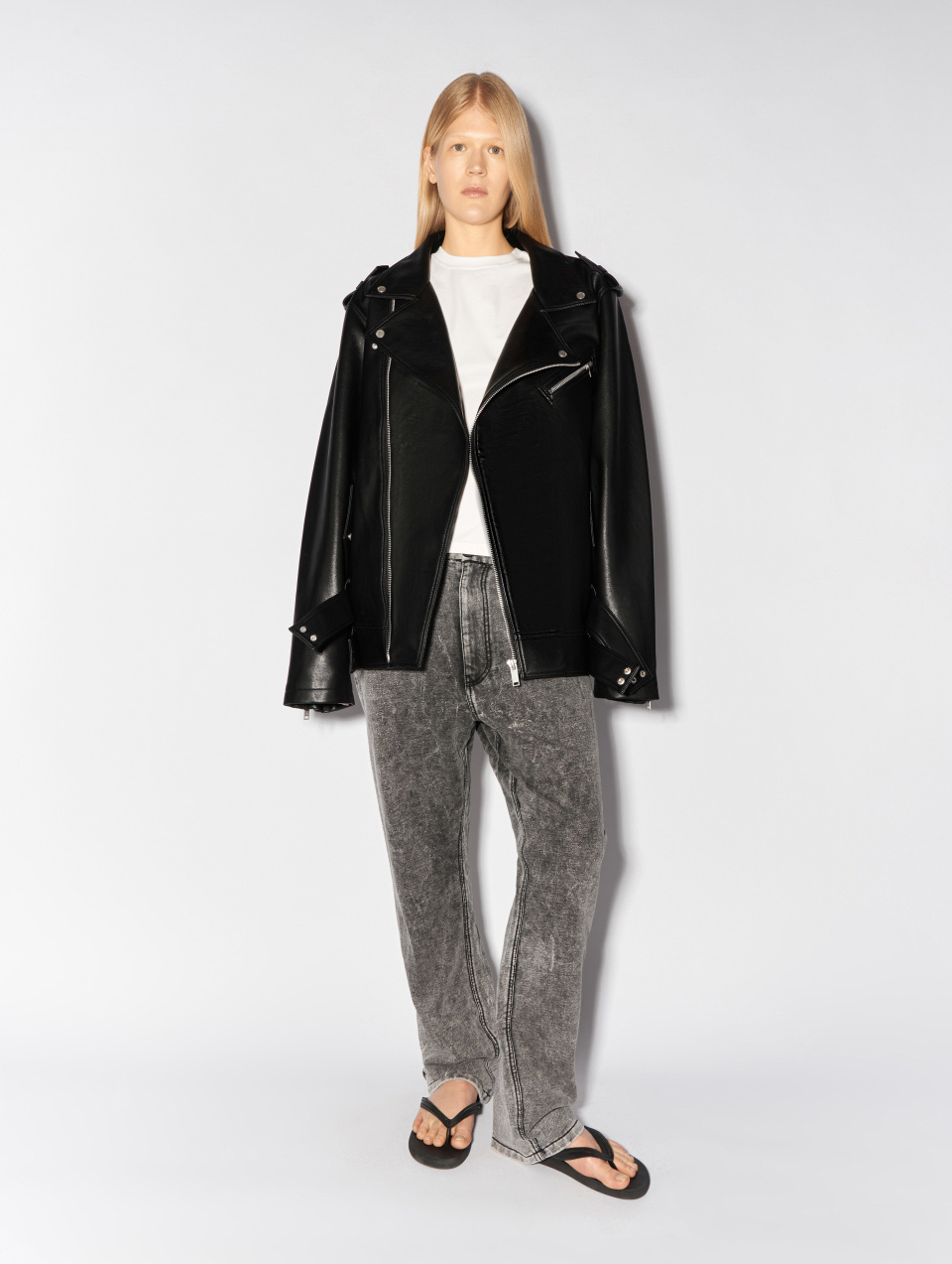 Джинсы из вареного футера, фото 7