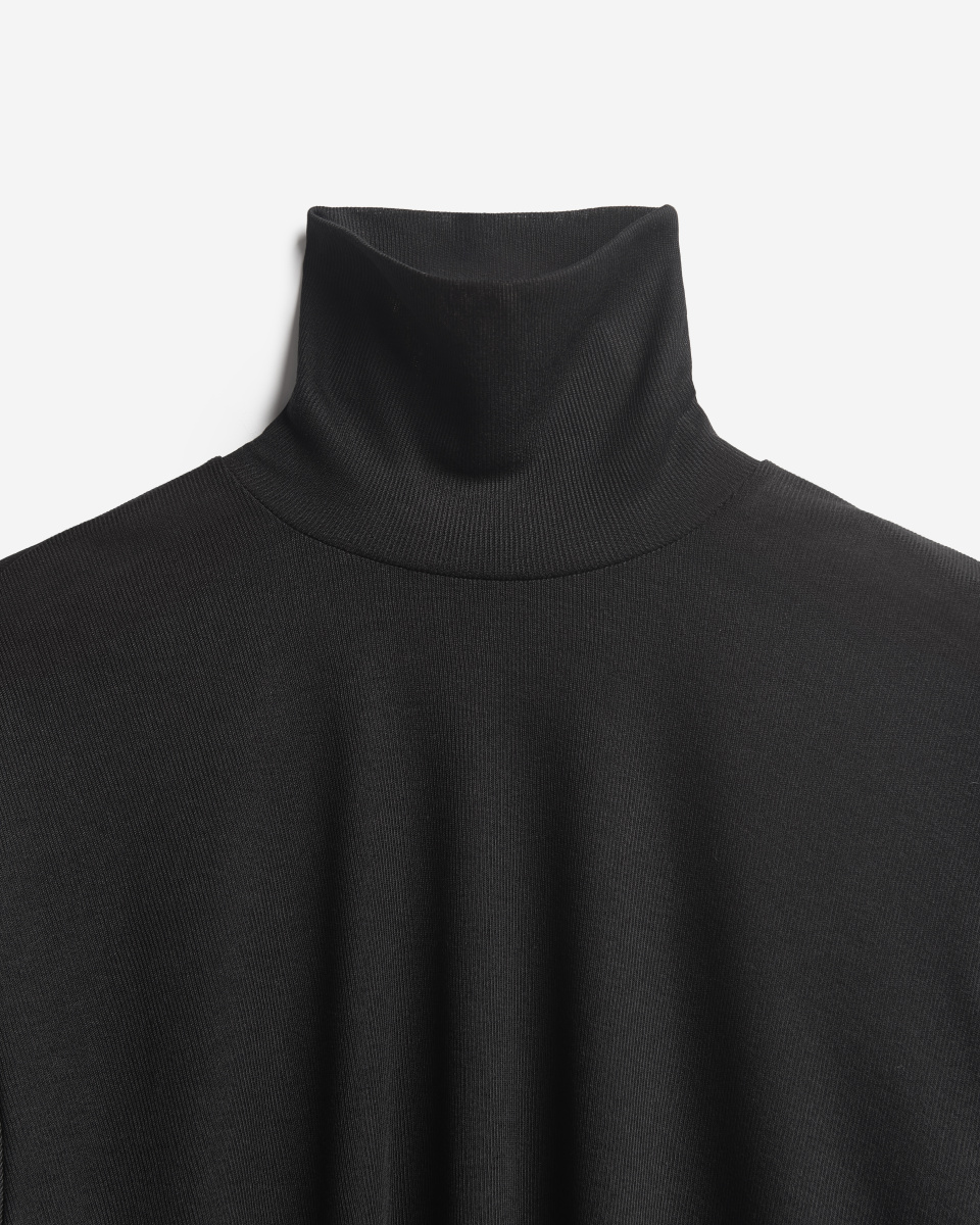 Тонкая трикотажная водолазка, фото 8