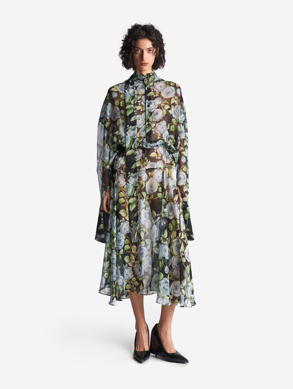 Платье-трансформер из шифона, фото 2