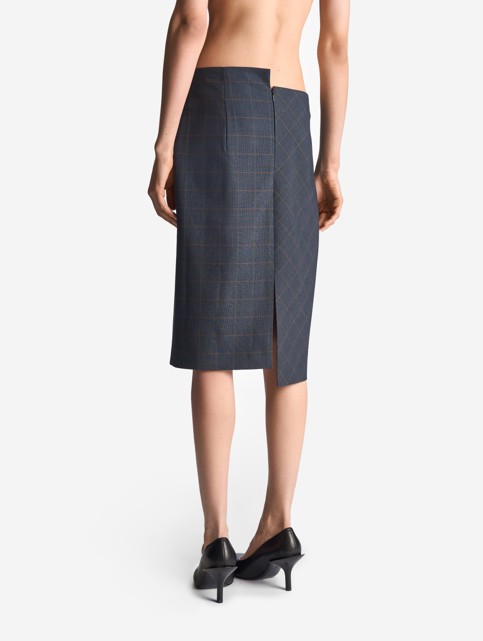 Асимметричная юбка-карандаш, фото 2