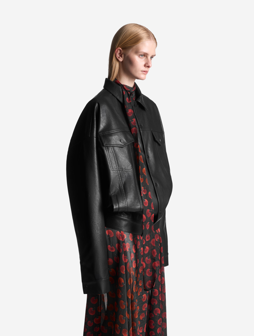 Куртка Type 3 из эко-кожи, фото 5