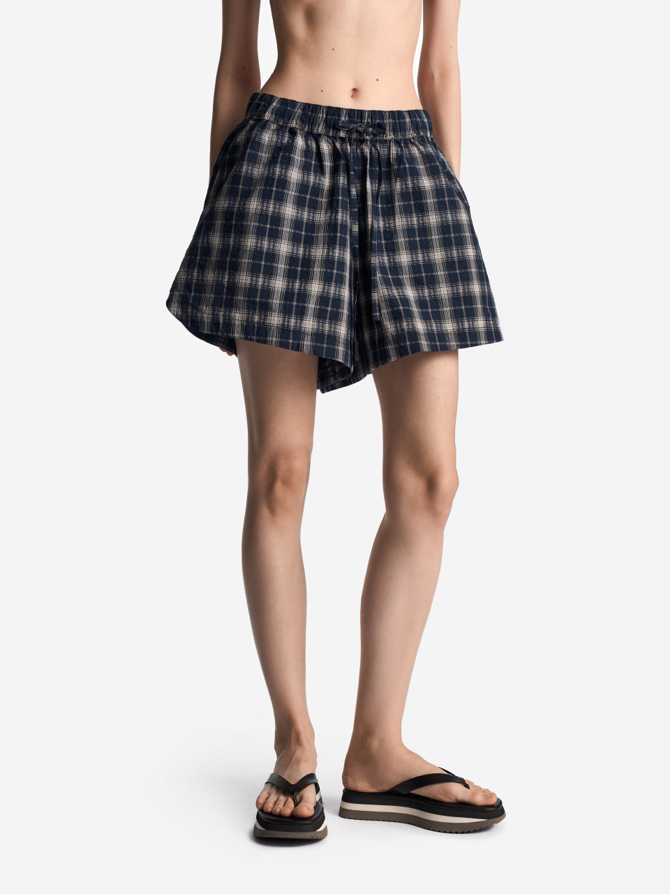 Шорты из жатого ситца, фото 2