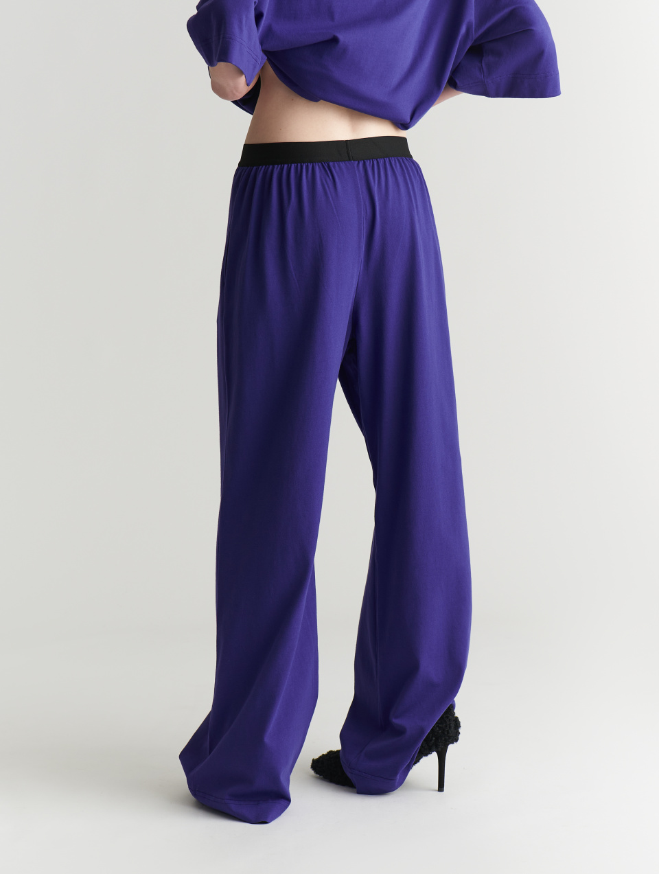 Трикотажные брюки на резинке, фото 2