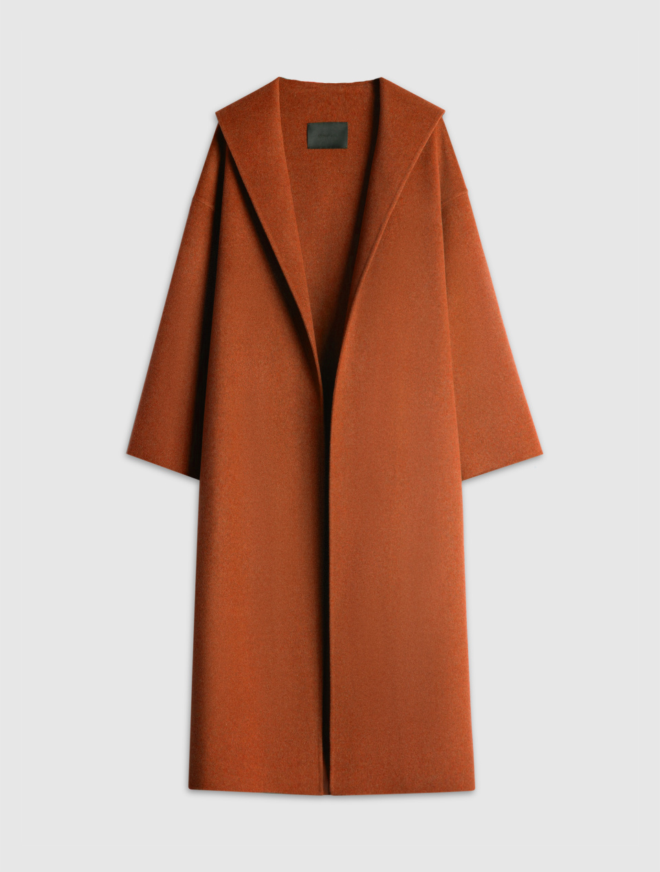 Пальто миди с капюшоном, фото 1