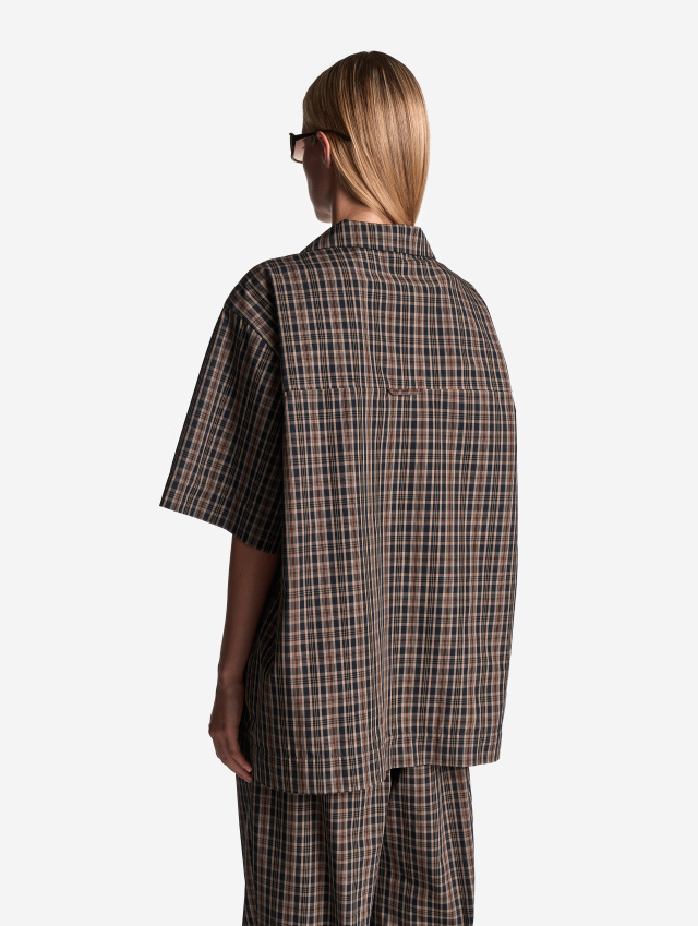 Рубашка Grandpa Fit с коротким рукавом 