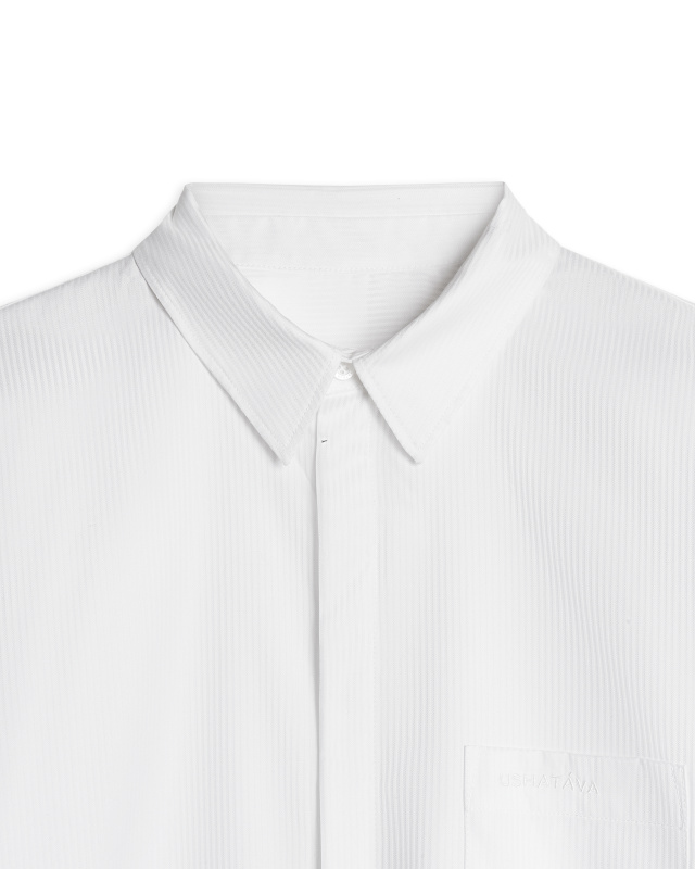 Рубашка прямого кроя