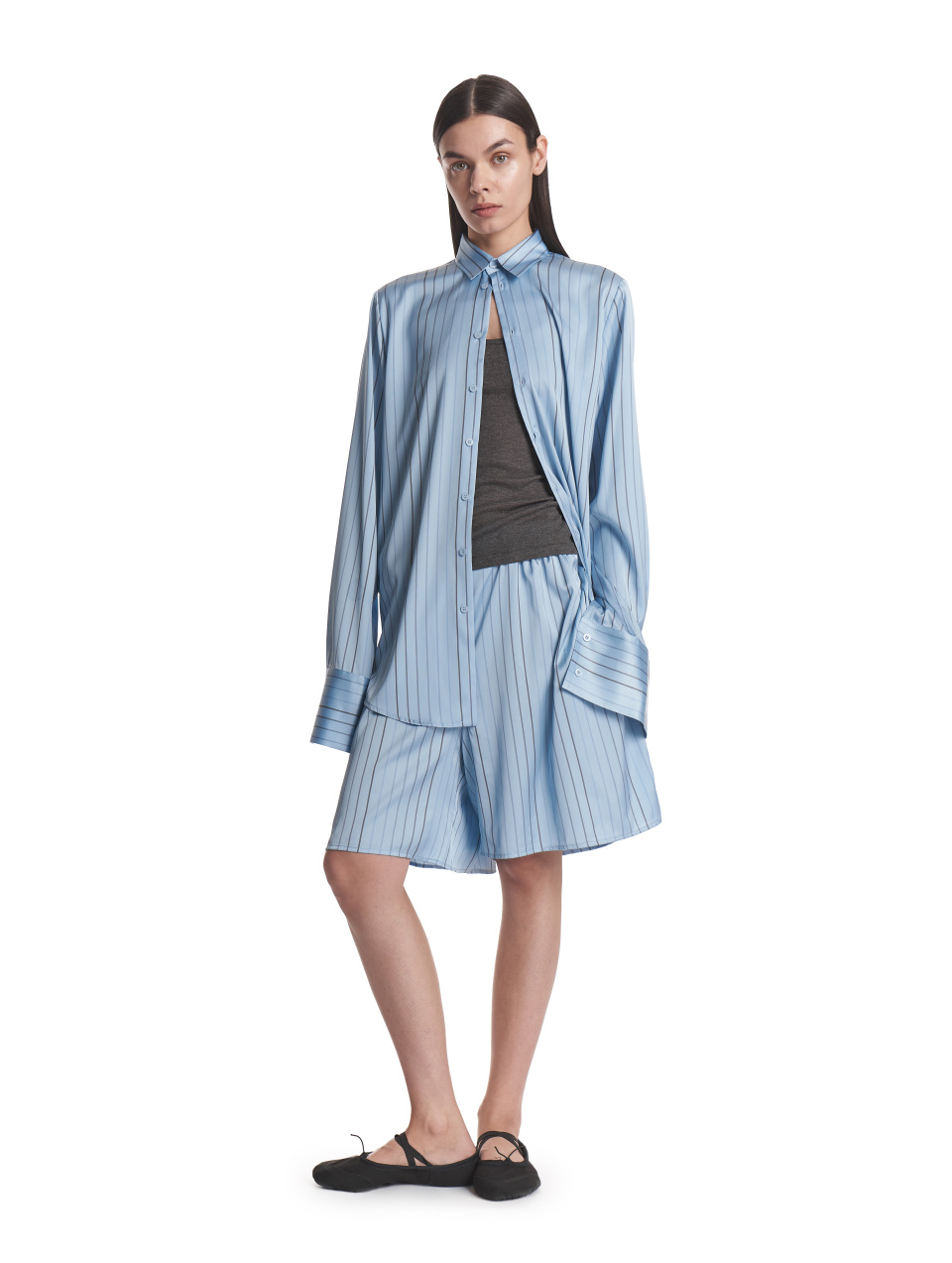 Рубашка из сатина с экстра-манжетом, фото 9