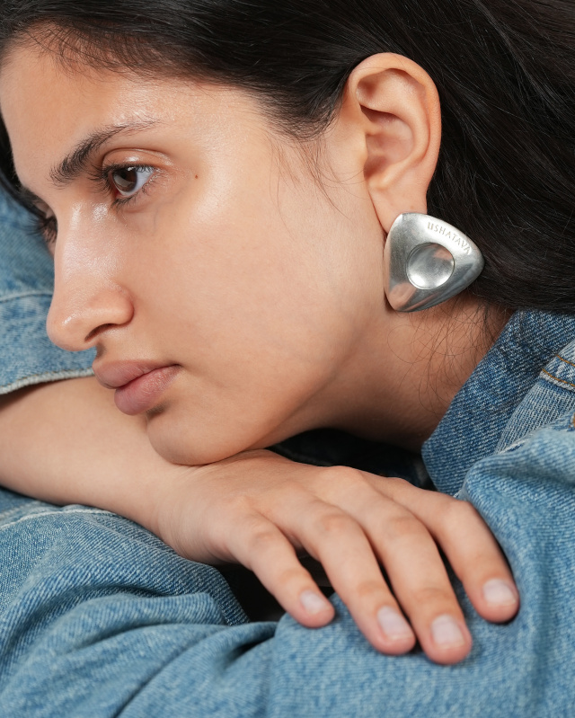 Моносерьга «Портновский мелок»