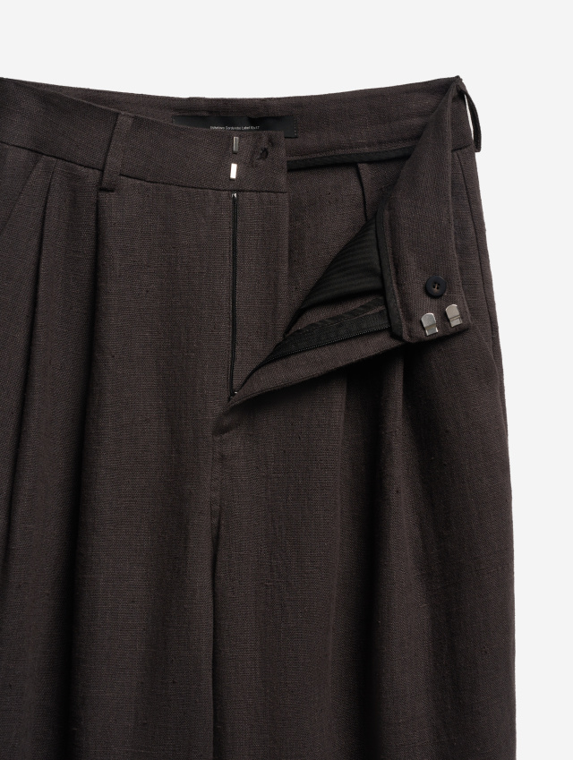 Двухсторонние брюки изо льна