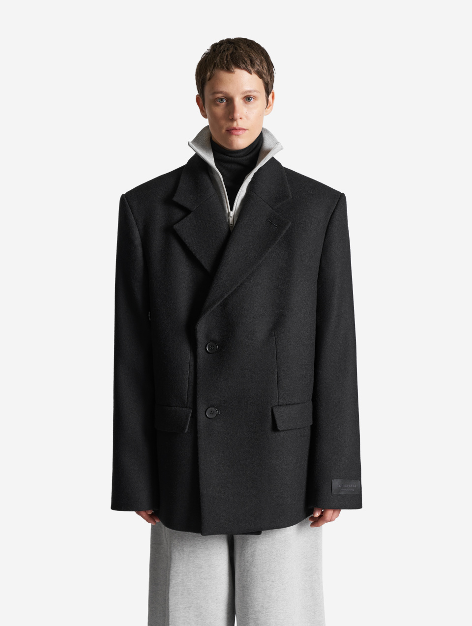 Тонкая трикотажная водолазка, фото 10