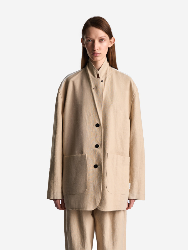 Двухсторонний пиджак изо льна